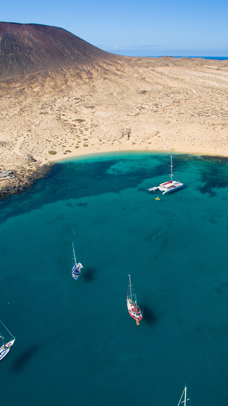 Cala en La Graciosa