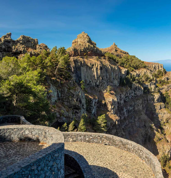 La gomera - Mirador de el Santo