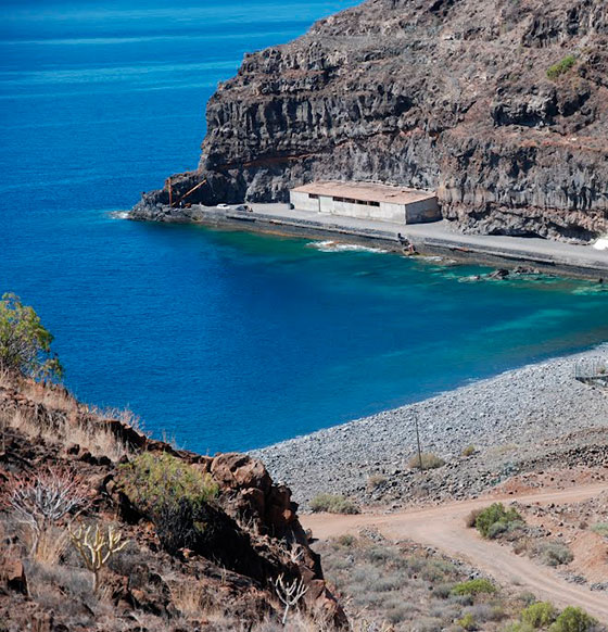 La Gomera. Playa Tapahuga