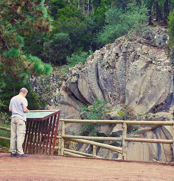 Mirador Piedra de La Rosa - listado