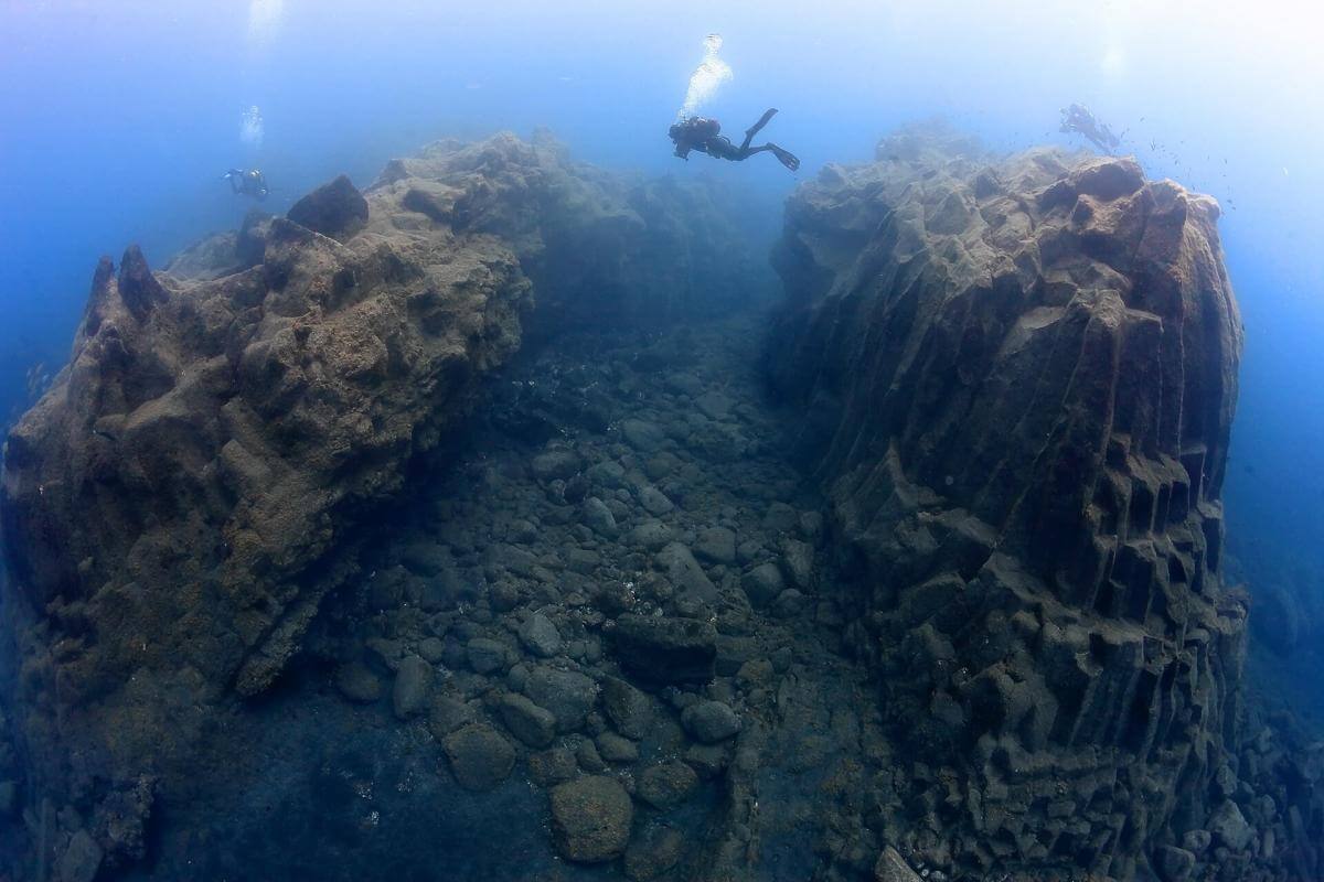 Bucear en Torre de Malpique, en La Palma