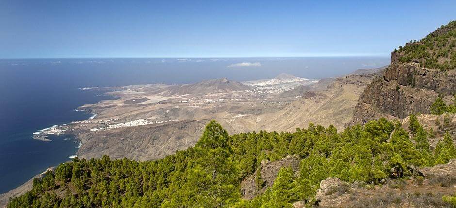 Tamadaba til Bajada de Faneque + La Gomera  