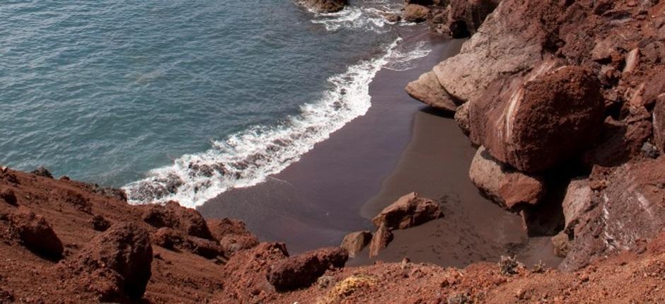 Cala de Tacorón + Urørte strender på El Hierro