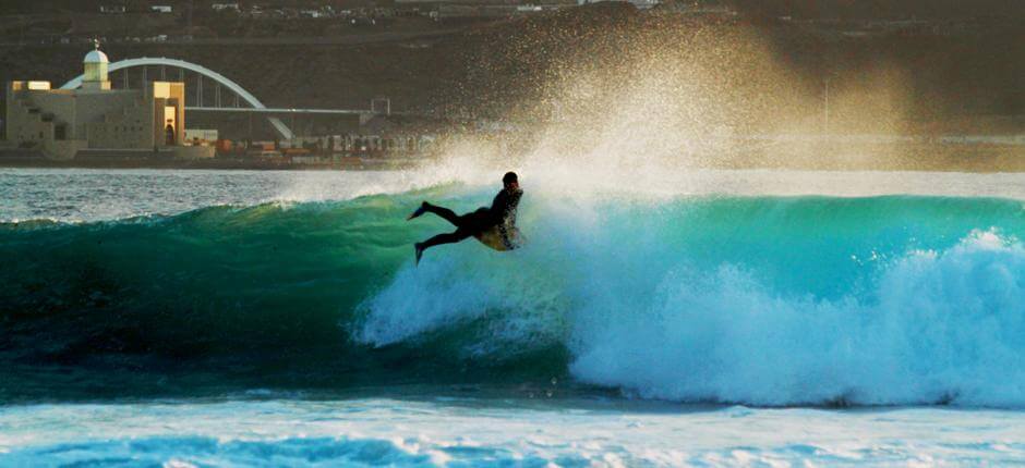 Bodyboarding ved El Confital, bodyboardingsteder på Gran Canaria