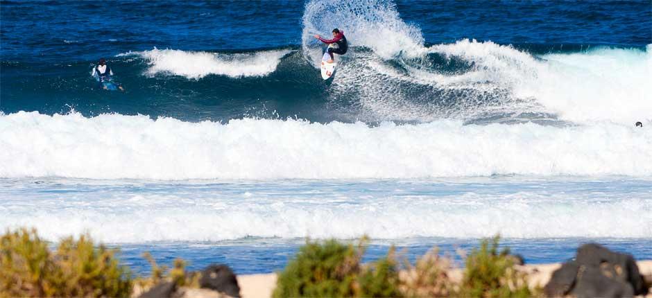 Surfing ved El Hierro, Surfesteder på Fuerteventura