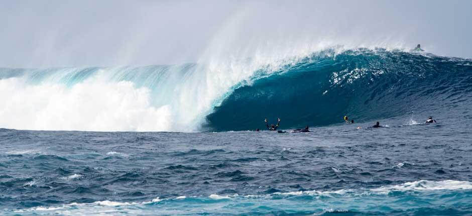 Surfing i El Quemao + Surfesteder på Lanzarote 