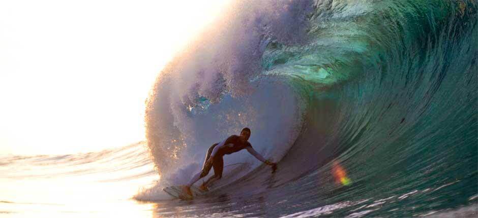 Surfing i El Quemao + Surfesteder på Lanzarote 