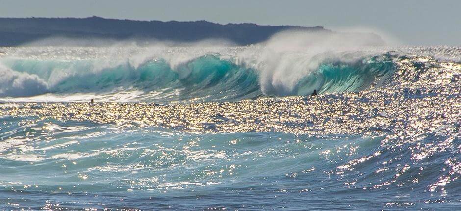 Bodyboarding i El Quemao + Bodyboardingsteder på Lanzarote