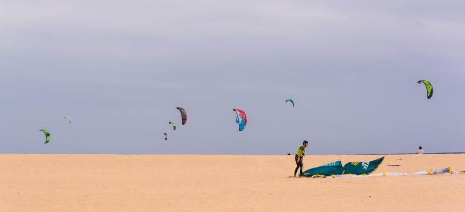 Kitesurfing på Flag Beach, Kitesurfingsteder på Fuerteventura