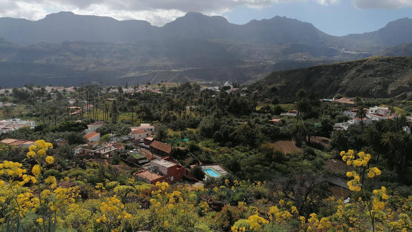 Mirador de Las Tederas. Gran Canaria