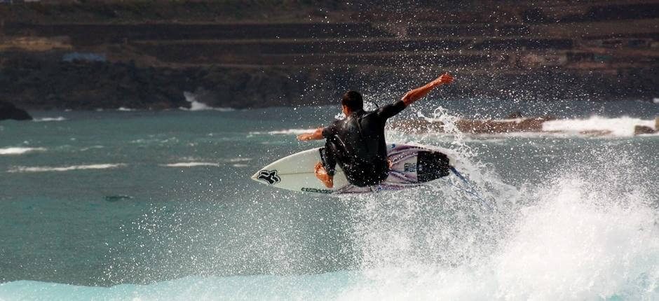 Surfing på høyrebølgen ved Lloret, Surfesteder på Gran Canaria