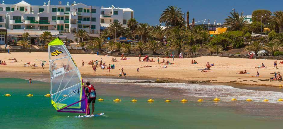 Brettseiling i Las Cucharas + Brettseilingsteder på Lanzarote 