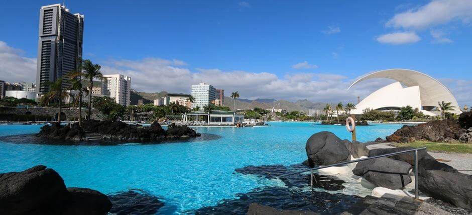 Parque Marítimo César Manrique, rekreasjonsområder på Tenerife