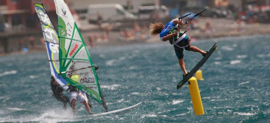 Kitesurfing på El Médano-stranden, Kitesurfingsteder på Tenerife