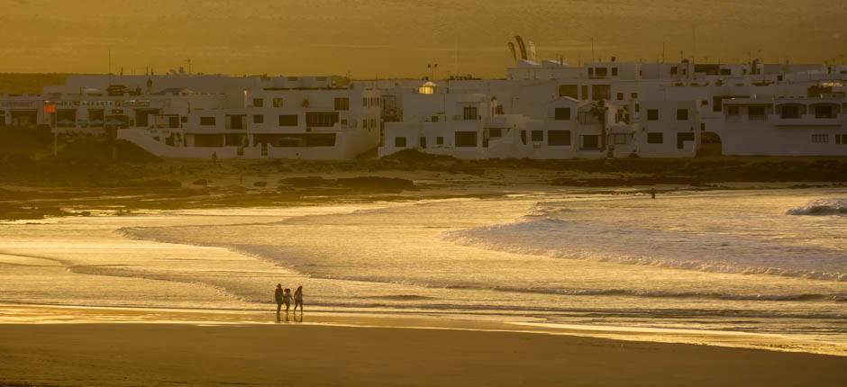 Famara-stranden – Populære strender på Lanzarote