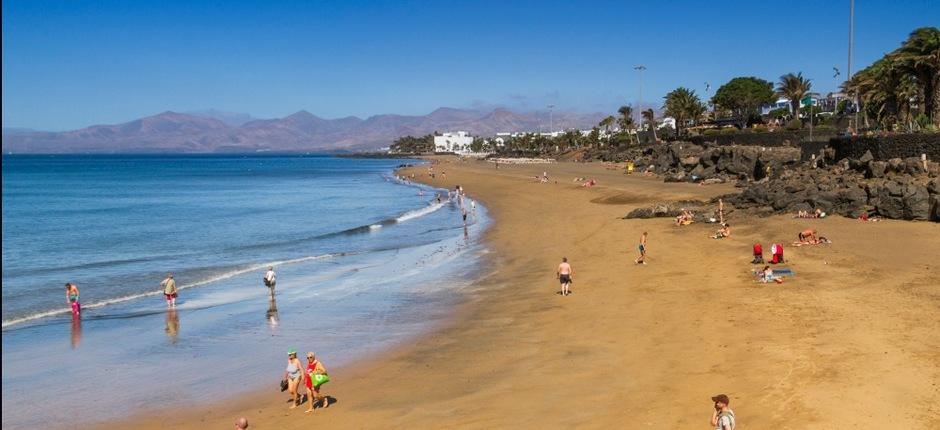 Playa Grande – Populære strender på Lanzarote