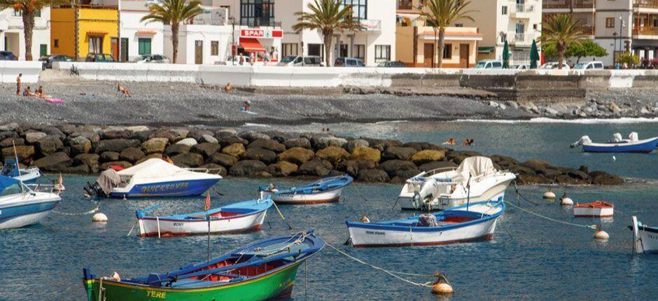 Santiago-stranden i La Gomera