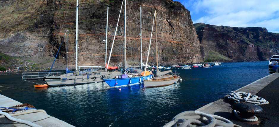 Vueltas havn, marinaer og havner på La Gomera 