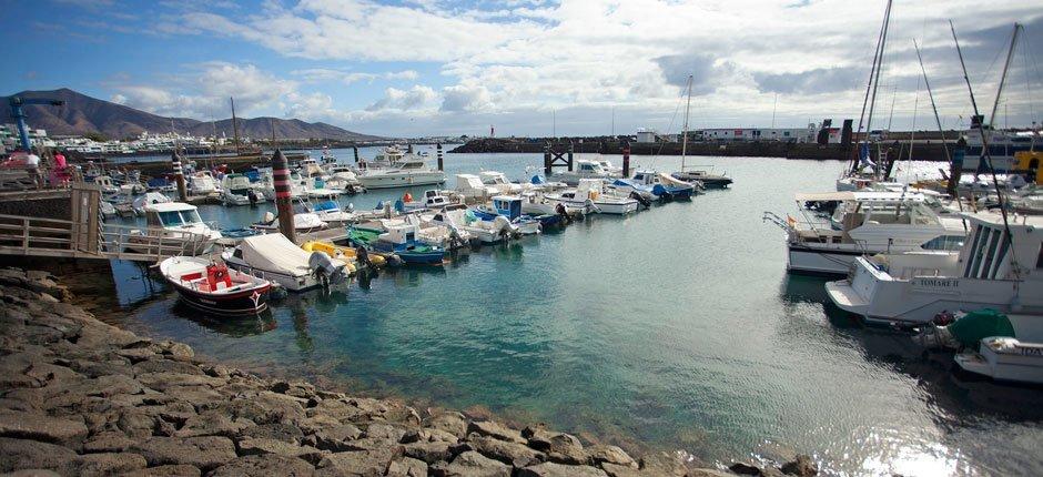 Puerto de Playa Blanca + marinaer og havner på Lanzarote 