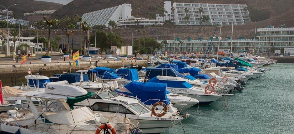 Puerto Rico marina, marinaer og havner på Gran Canaria 