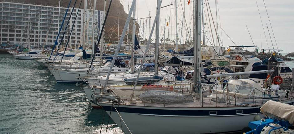 Puerto Rico marina, marinaer og havner på Gran Canaria 