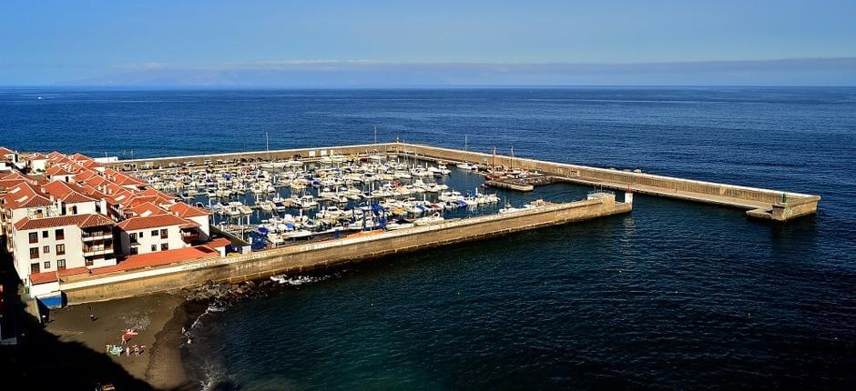 Los Gigantes havn, marinaer og havner på Tenerife