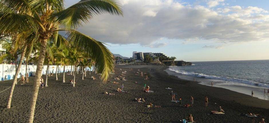 Puerto Naos-stranden – Populære strender på La Palma