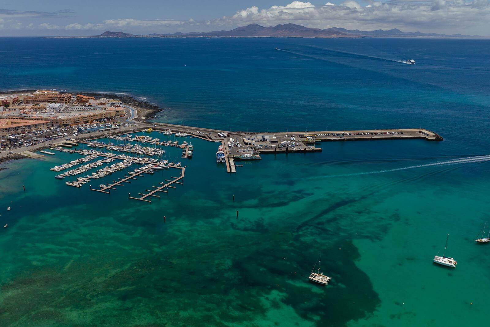 Corralejo havn. Fuerteventura.