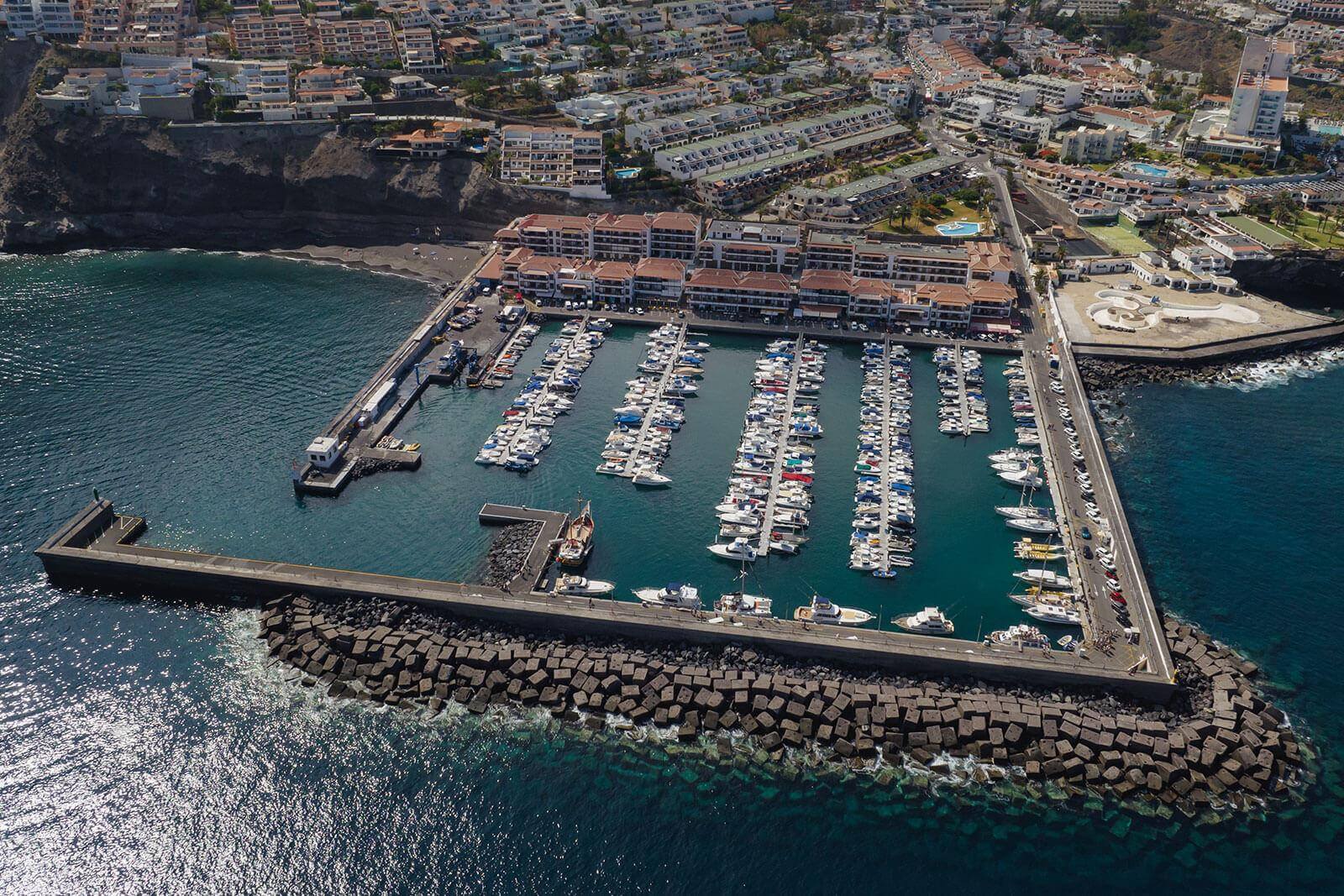 Los Gigantes havn. Tenerife.