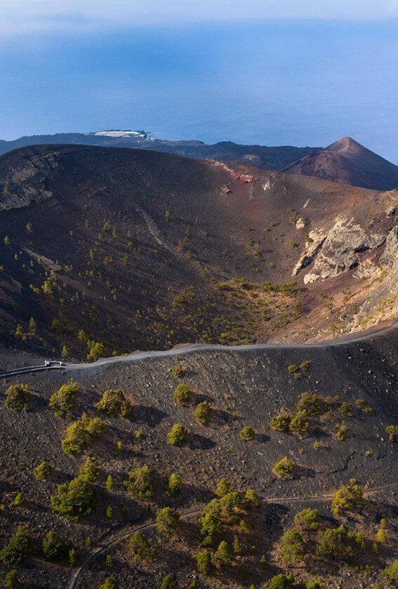 Volcán San Antonio. Fuencaliente. La Palma.