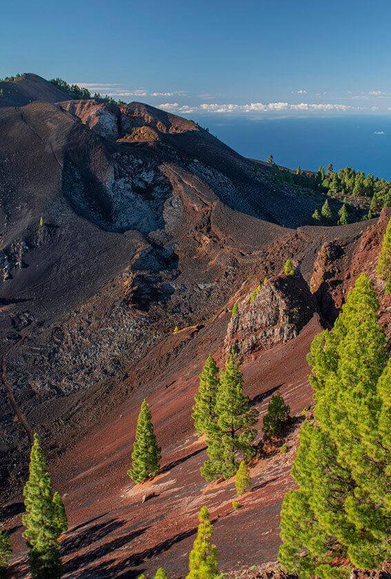 Volcán de San Juan, Cumbre Vieja. Ruta de Los Volcanes. La Palma.