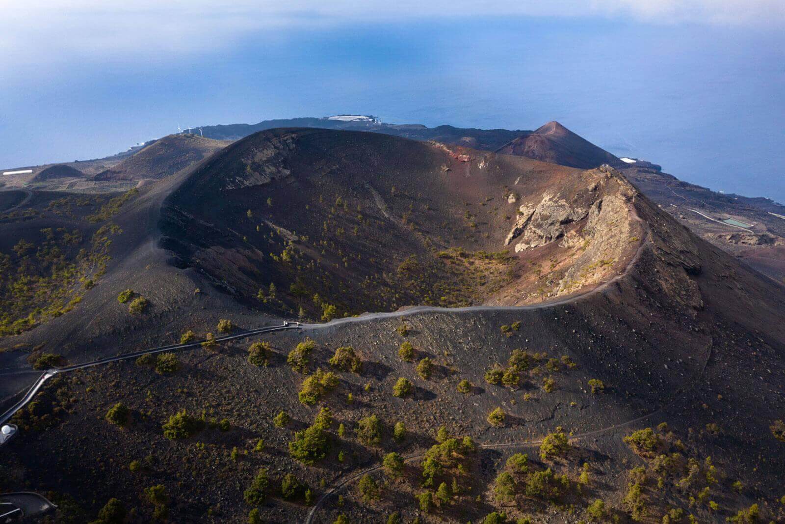Volcán San Antonio. Fuencaliente. La Palma.