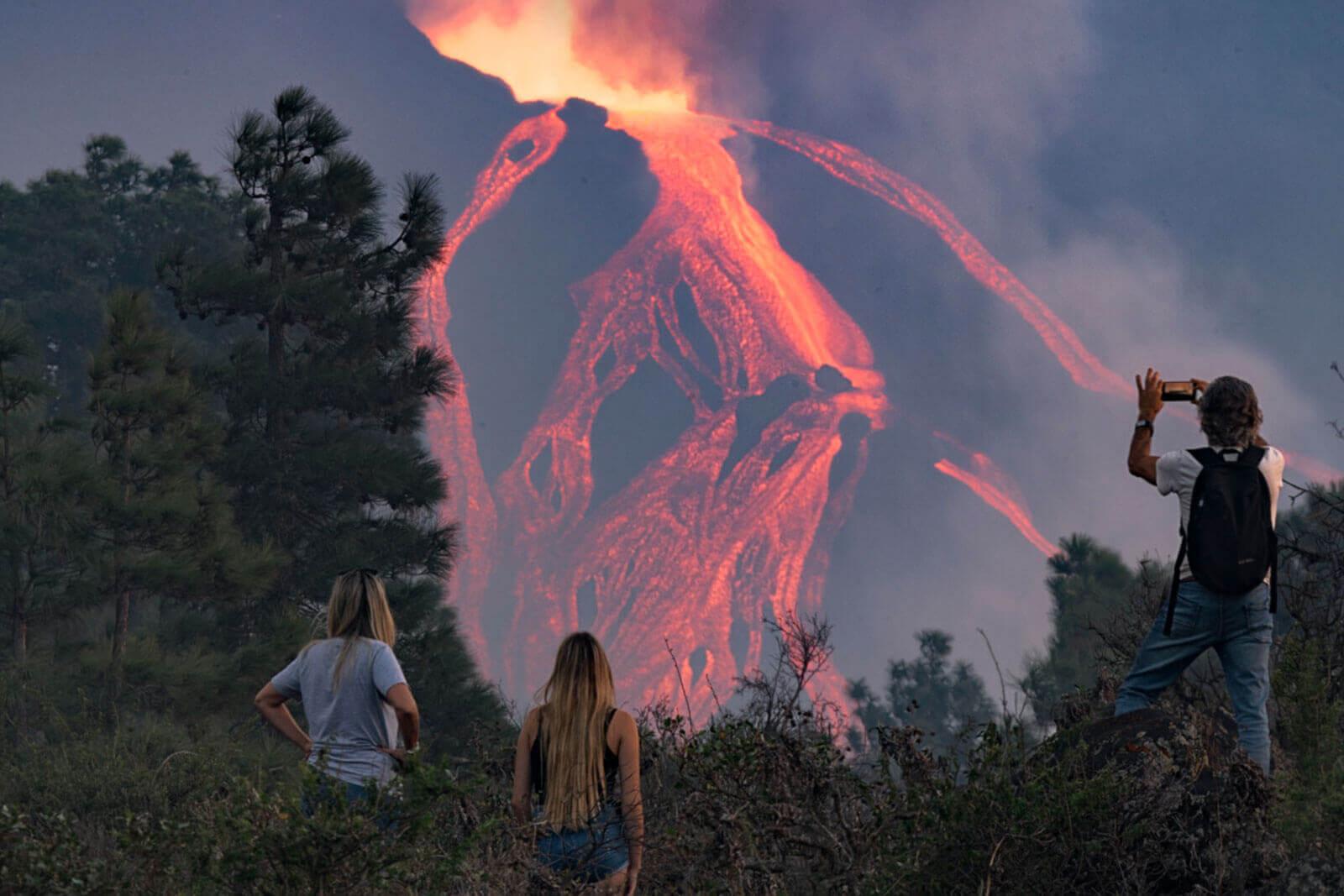 Volcán Cumbre Vieja. La Palma.