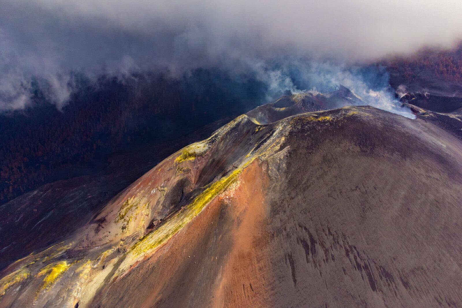 Volcán Cumbre Vieja. La Palma.