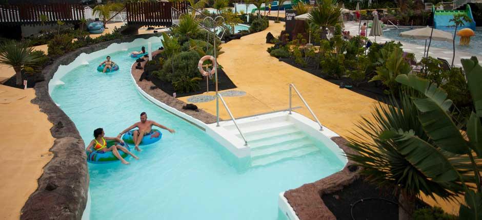 Aqualava Waterpark + vannland på Lanzarote