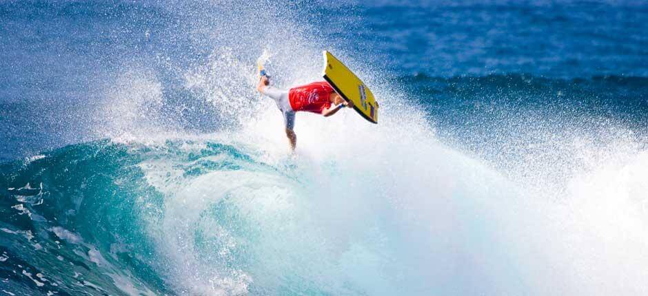 Bodyboarding ved El Confital, bodyboardingsteder på Gran Canaria