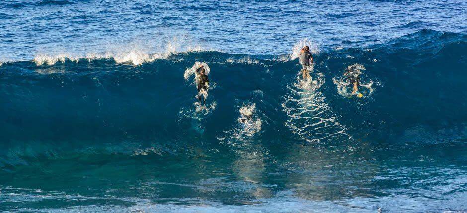 Bodyboarding ved El Frontón, bodyboardingsteder på Gran Canaria