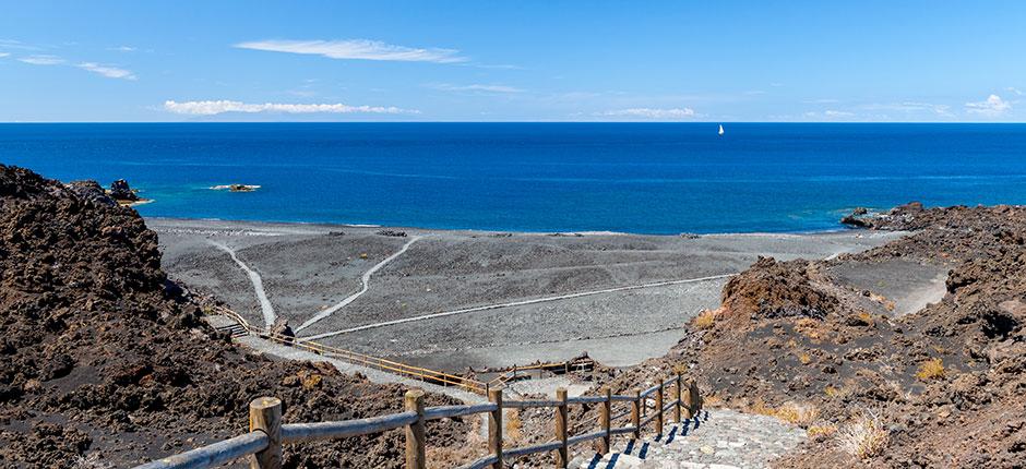 Bajamarstranden, Strender på La Palma