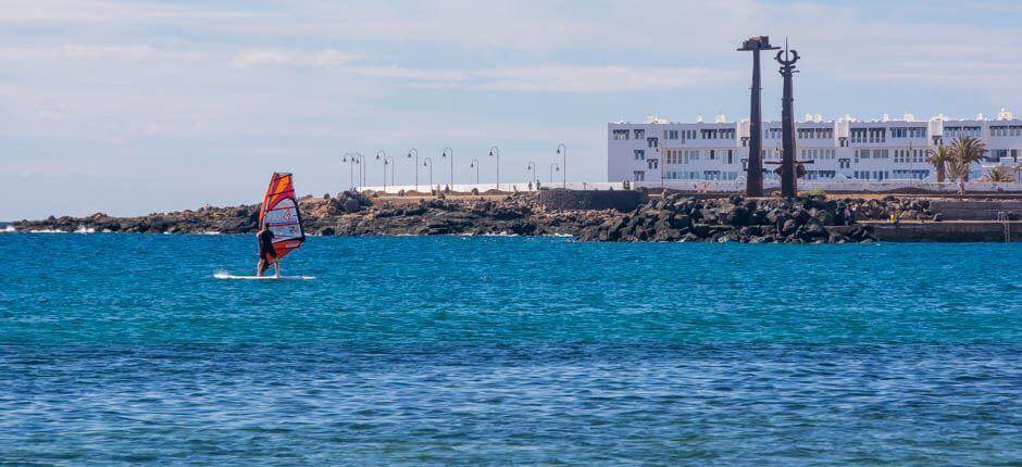 Brettseiling i Las Cucharas + Brettseilingsteder på Lanzarote 