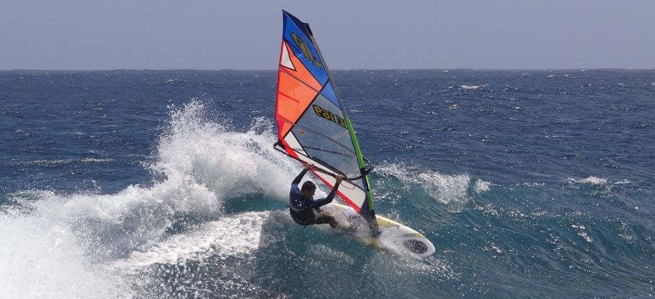 Brettseiling i Las Cucharas + Brettseilingsteder på Lanzarote 