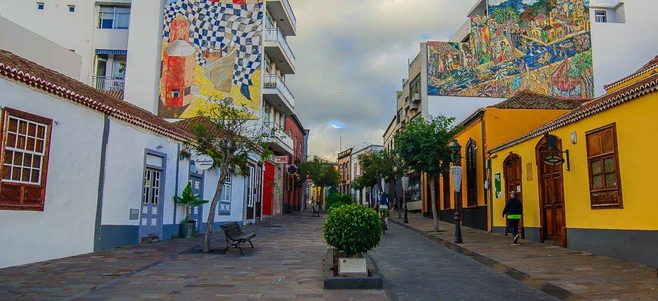 Los Llanos de Aridanes gamleby + La Palmas historiske bydeler
