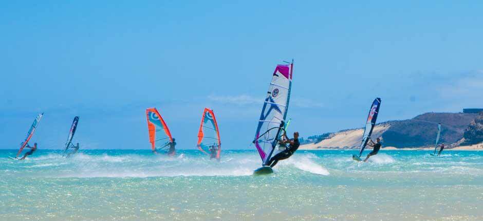 Brettseiling på Playa de Sotavento, Brettseilingsteder på Fuerteventura