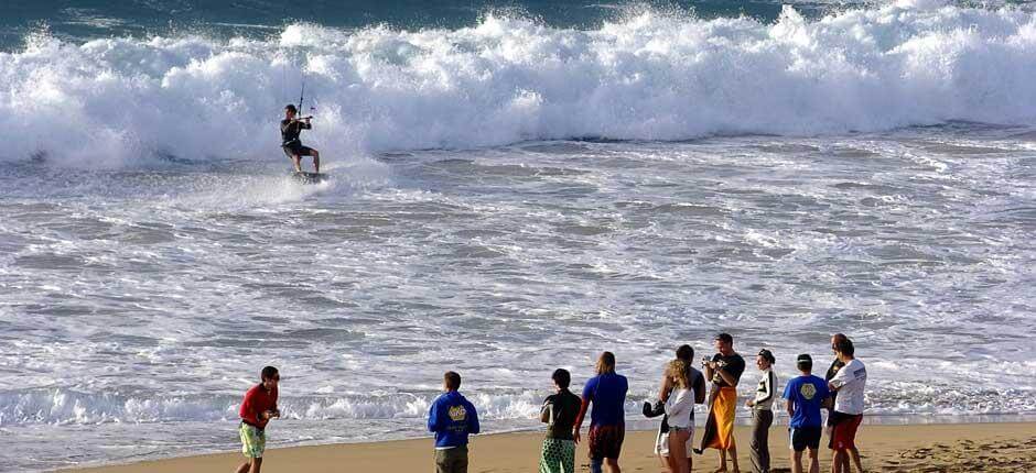 Kitesurfing på El Burro-stranden, Kitesurfingsteder på Fuerteventura 