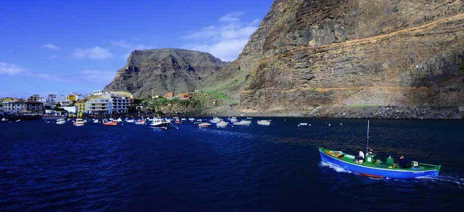 Vueltas havn, marinaer og havner på La Gomera 