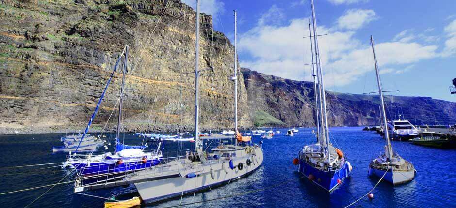 Vueltas havn, marinaer og havner på La Gomera 