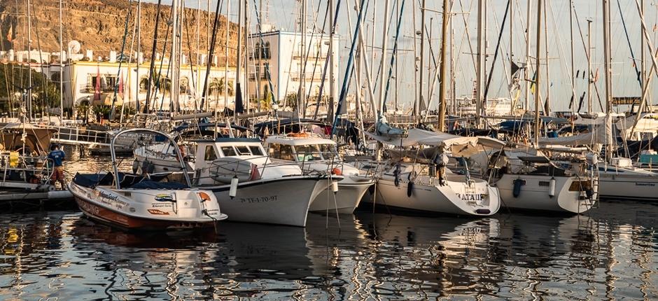 Puerto de Mogán, marinaer og havner på Gran Canaria