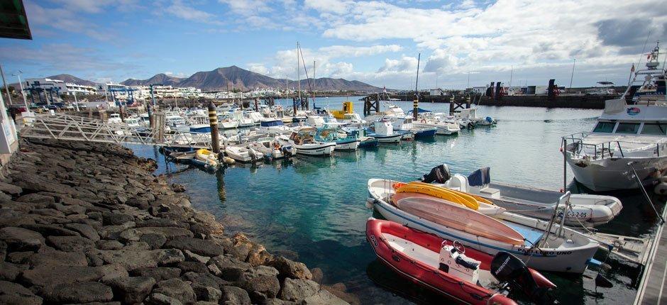 Puerto de Playa Blanca + marinaer og havner på Lanzarote 