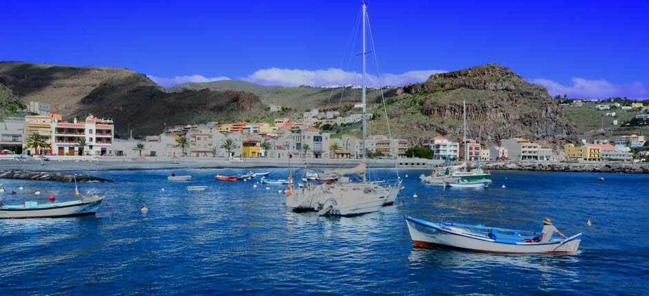 Playa de Santiago havn, marinaer og havner på La Gomera 