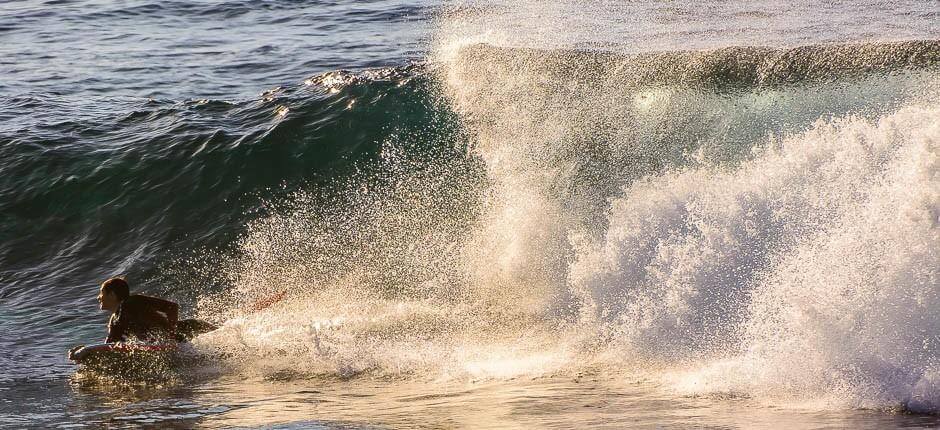 Punta Blanca, Bodyboarding på Tenerife