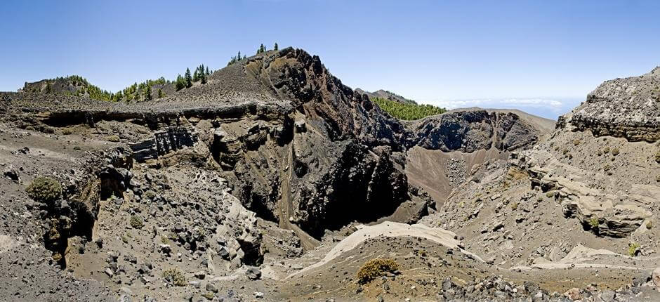 Ruta de los Volcanes + stier på La Palma